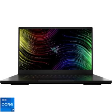 Laptop Razer Gaming 17.3'' Blade 17, QHD 240Hz, Procesor Intel® Core™ i7-12800H (24M Cache, up to 4.80 GHz), 16GB DDR5, 1TB SSD, GeForce RTX 3060 6GB, Win 11 Home, Black
