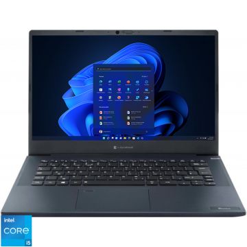Laptop Toshiba dynabook 14'' Tecra A40-J-106, FHD IPS, Procesor Intel® Core™ i5-1135G7 (8M Cache, up to 4.20 GHz), 16GB DDR4, 512GB SSD, Intel Iris Xe, Win 10 Pro, Mystic Blue