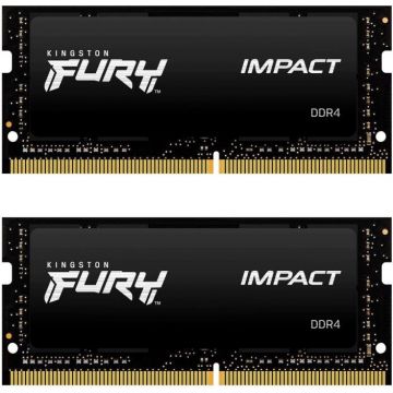 Memorie laptop FURY Impact 64GB (2x32GB) DDR4 2666MHz CL16 Dual Channel Kit Memorie laptop FURY Impact 64GB (2x32GB) DDR4 2666MHz CL16 Dual Channel Kit
