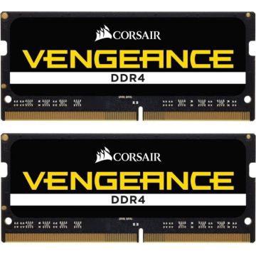 Memorie notebook Corsair Vengeance, 16GB, DDR4, 3000MHz, CL18, 1.2v, Dual Channel Kit