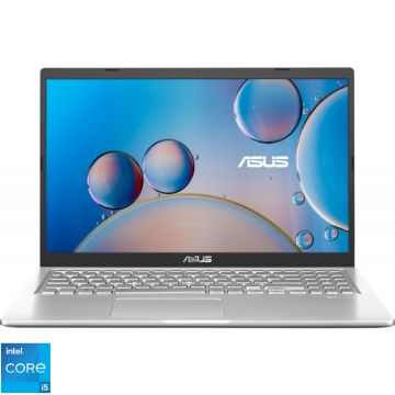 Laptop ASUS 15.6'' X515EA, FHD, Procesor Intel® Core™ i5-1135G7 (8M Cache, up to 4.20 GHz), 8GB DDR4, 512GB SSD, Intel Iris Xe, No OS, Transparent Silver