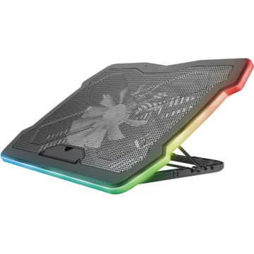 Stand/Cooler notebook Trust GXT 1126 Aura Multicolour-illuminated, max 17.3 inch