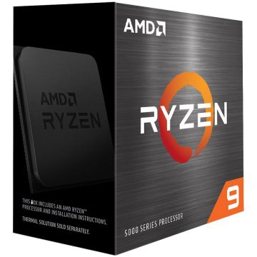 AMD CPU Desktop Ryzen 9 12C/24T 5900X (3.7/4.8GHz Max Boost 70MB 105W AM4) box