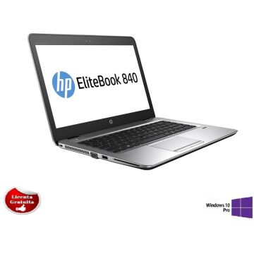 Laptop Refurbished cu Windows EliteBook 840 G3 Intel Core i5-6300U 2.40GHz up to 3.00GHz 8GB DDR4 256GB SSD 14Inch FHD Windows 10 Professional Preinstalat