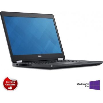 Laptop Refurbished cu Windows Latitude E5470 Core i5-6300U 8GB DDR4 128GB SSD US Webcam 14 FHD Touchscreen Windows 10 Professional Preinstalat