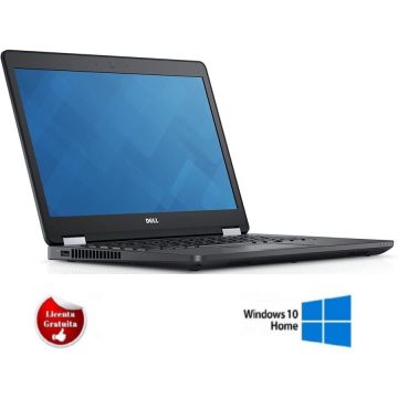 Laptop Refurbished cu Windows Latitude E5470 Intel Core i7-6820HQ 2.7GHz up to 3.6GHz 16GB DDR4	256GB SSD 14inch FHD Webcam Windows 10 Home Preinstalat