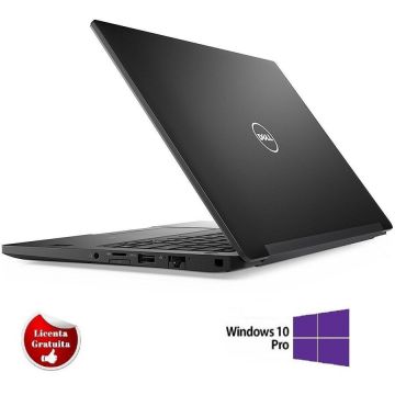 Laptop Refurbished cu Windows Latitude E7280 i5 - 6200U 2.3GHz up to 2.8GHz 8GB DDR4 256GB NVMe SSD 12.5 inch FHD Webcam Windows 10 Professional Preinstalat