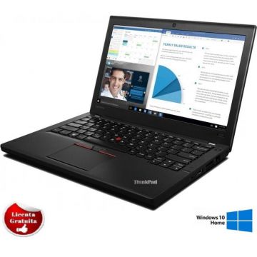 Laptop Refurbished cu Windows ThinkPad T460 Intel Core i5 -6200U 2.30GHz up to 2.80GHz 8GB DDR3 500GB HDD Sata 14inch 1366x768 Webcam Windows 10 Home Preinstalat