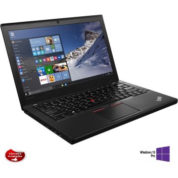 Laptop Refurbished cu Windows Thinkpad X260 Intel Core i5-6300U 2.40GHz up to 3.00GHz 8GB DDR4 480GB SSD 12.5inch Webcam Windows 10 Professional Preinstalat