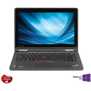 Laptop Refurbished cu Windows THINKPAD YOGA 12 Intel Core i5-5300U 2.30GHz up to 2.90GHz 8GB DDR3 240GB SSD 12.5inch FHD Touchscreen Webcam Windows 10 Professional Preinstalat Laptop Refurbished cu Windows THINKPAD YOGA 12 Intel Core i5-5300U 2.30GHz up to 2.90GHz 8GB DDR3 240GB SSD 12.5inch FHD Touchscreen Webcam Windows 10 Professional Preinstalat