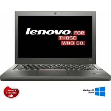 Laptop Refurbished cu Windows X240 i5-4300U 1.90GHz up to 2.90GHz 8GB DDR3 128GB SSD 12.5 inch HD Webcam Windows 10 Home Preinstalat