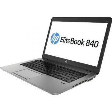 Laptop Refurbished EliteBook 840 G1 Intel Core i5-4300U 1.90GHz up to 2.90GHz 8GB DDR3 500GB HDD Webcam 14 Inch