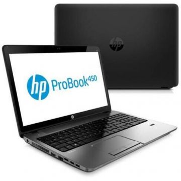 Laptop Refurbished ProBook 450 G1 Intel Core I3-4000M 2.40GHz 4GB DDR3 320GB HDD 15.6Inch 1366X768 DVD
