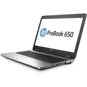 Laptop Refurbished Probook 650 G2 Intel Core i5-6200U 2.30GHz up to 2.80GHz 8GB DDR4 256GB SSD DVD 15.6inch FHD 1920X1080  Webcam