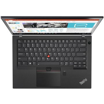 Laptop Refurbished ThinkPad T470s Intel Core I5-7300U 2.60 GHZ 8GB DDR4 256GB SSD Webcam 14inch FHD