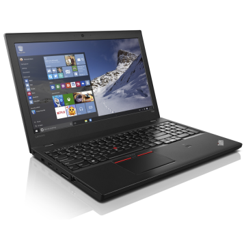 Laptop Refurbished THINKPAD T560 Intel Core i5-6300U 2.40 GHz up to 3.00 GHz 8GB DDR4 256GB SSD 15.6 inch 1366x768 Webcam