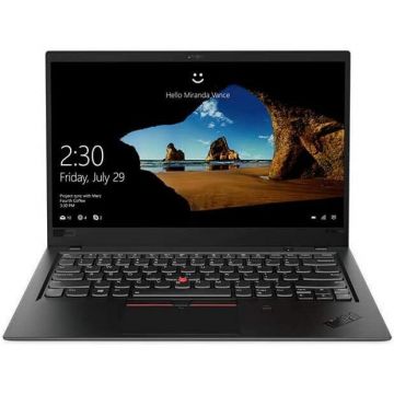 Laptop Refurbished X1 Carbon G6 Intel Core i5-8265u 1.60 GHz up to 3.90 GHz 16GB LPDDR3 256GB SSD FHD Webcam 14