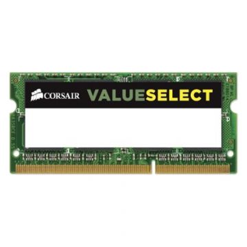 Memorie notebook Corsair ValueSelect, 8GB, DDR3, 1333MHz, CL9, 1.35v