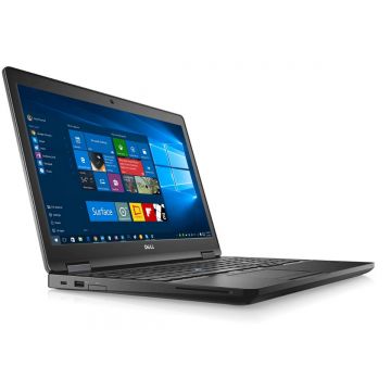 Dell Latitude 5580 15.6 Full HD  Core i5-6440HQ pana la 3.50GHz  8GB DDR4  256GB SSD M.2 SATA  Webcam  Windows 10 Pro MAR  laptop refurbished