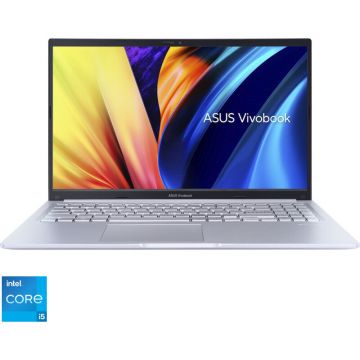 Laptop 15.6inch Vivobook 15 X1502ZA FHD Procesor Intel Core i5-12500H 16GB DDR4 512GB SSD Intel Iris Xe No OS Icelight Silver