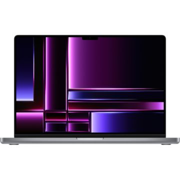 Laptop Apple 16.2'' MacBook Pro 16 Liquid Retina XDR, Apple M2 Max chip (12-core CPU), 32GB, 1TB SSD, Apple M2 Max 38-core GPU, macOS Ventura, Space Grey, INT keyboard, 2023