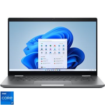 Laptop DELL 13.3'' Latitude 5340, FHD IPS, Procesor Intel® Core™ i7-1365U (12M Cache, up to 5.20 GHz), 16GB DDR5, 512GB SSD, Intel Iris Xe, Win 11 Pro, Grey, 3Yr ProSupport