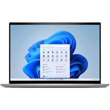 Laptop DELL 16'' Inspiron 16 5625, FHD+, Procesor AMD Ryzen™ 7 5825U (16M Cache, up to 4.5 GHz), 16GB DDR4, 512GB SSD, Radeon, Win 11 Pro, Platinum Silver, 3Yr CIS