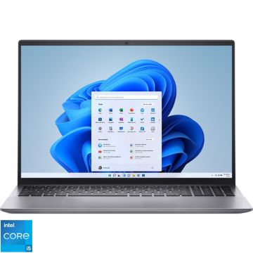 Laptop DELL 16'' Vostro 5630, FHD+, Procesor Intel® Core™ i5-1340P (12M Cache, up to 4.60 GHz), 8GB LPDDR5, 512GB SSD, Intel Integrated Graphics, Win 11 Pro, Titan Grey, 3Yr ProSupport