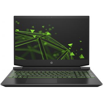 Laptop HP Gaming 15.6'' Pavilion 15-ec2104nq, FHD IPS, Procesor AMD Ryzen™ 5 5600H (16M Cache, up to 4.2 GHz), 8GB DDR4, 512GB SSD, GeForce RTX 3050 Ti 4GB, Free DOS, Shadow Black