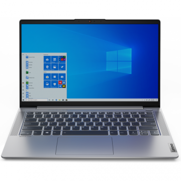 Laptop IdeaPad 5 FHD 14 inch AMD Ryzen 5 5500U 8GB 512GB SSD Windows 11 Home Platinum Grey