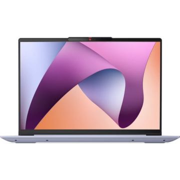 Laptop IdeaPad Slim 5 14ABR8 WUXGA 16 inch AMD Ryzen 7 7730U 16GB 1TB SSD Free Dos Purple