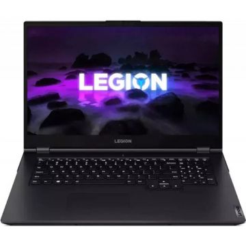 Laptop Legion 5 FHD 17.3 inch AMD Ryzen 7 5800H 16GB 512GB SSD RTX 3060 Free Dos Black Blue
