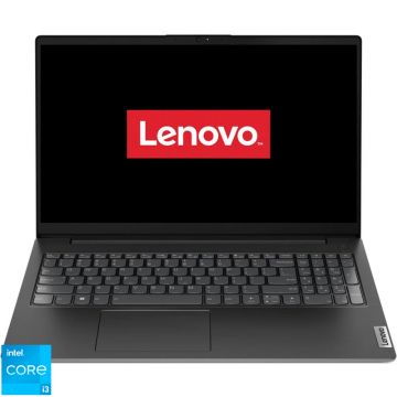 Laptop Lenovo 15.6'' V15 G3 IAP, FHD, Procesor Intel® Core™ i3-1215U (10M Cache, up to 4.40 GHz, with IPU), 8GB DDR4, 256GB SSD, GMA UHD, No OS, Business Black