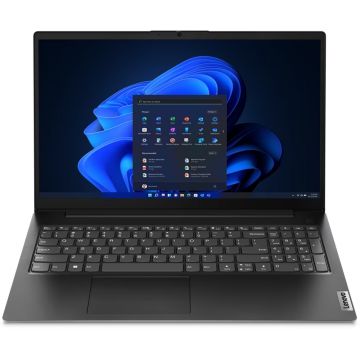 Laptop Lenovo 15.6'' V15 G4 AMN, FHD, Procesor AMD Ryzen™ 5 7520U (4M Cache, up to 4.3 GHz), 8GB DDR5, 256GB SSD, Radeon 610M, Win 11 Pro, Business Black