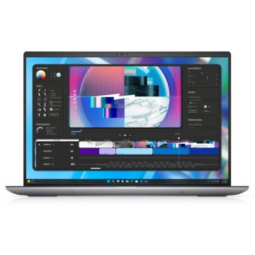 Laptop Precision 5680 16 inch FHD+ Intel Core i7-13700H 16GB DDR5 512GB SSD nVidia RTX A1000 6GB Windows 11 Pro 3Yr ProS NBD Grey