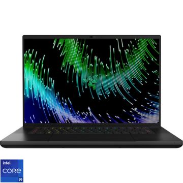 Laptop Razer Gaming 16'' Blade 16, QHD+ 240Hz, Procesor Intel® Core™ i9-13950HX (36M Cache, up to 5.50 GHz), 16GB DDR5, 1TB SSD, GeForce RTX 4060 8GB, Win 11 Home, Black