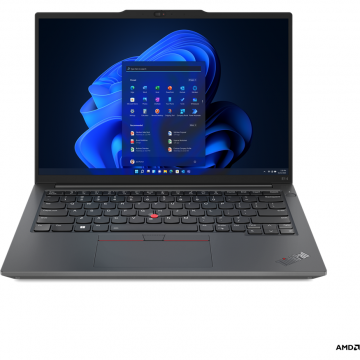 Laptop ThinkPad E14 Gen5 WUXGA 14 inch AMD Ryzen 5 7530U 16GB 256GB SSD Windows 11 Pro Black