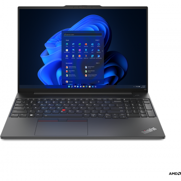 Laptop ThinkPad E16 Gen 1 WUXGA 16 inch AMD Ryzen 7 7730U 16GB 512GB SSD Windows 11 Pro Black