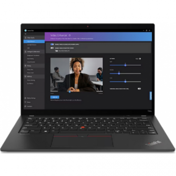 Laptop ThinkPad T14s 14 inch Intel Core i5-1335U 16GB 512GB SSD Windows 11 Pro Deep Black
