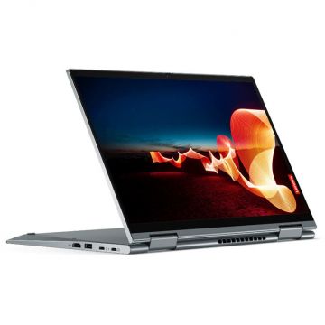 Laptop ThinkPad X1 Yoga Gen6 14 inch WQUXGA Touch Intel Core i7-1165G7 16GB DDR4 512GB SSD 4G FPR Windows 10 Pro Grey