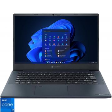 Laptop Toshiba dynabook 14'' Tecra A40-J-10W, FHD IPS, Procesor Intel® Core™ i7-1165G7 (12M Cache, up to 4.70 GHz, with IPU), 16GB DDR4, 512GB SSD, Intel Iris Xe, Win 10 Pro, Mystic Blue