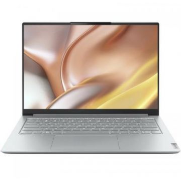 Laptop Yoga Slim 7 Pro 2.8K 14 inch AMD Ryzen 7 6800HS 16GB 512GB SSD Free Dos Cloud Grey