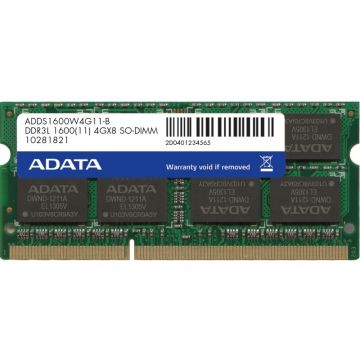 Adata Memorie notebook ADATA Premier 4GB DDR3 1600MHz CL11 1.35v