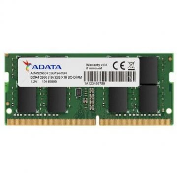 Adata Memorie SO-DIMM A-Data 4GB, DDR4-2666Mhz, CL19