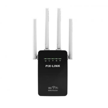AMPLIFICATOR WIRELESS, PIX-LINK, WI-FI REPEATER, EXTENDER