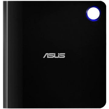 Asus BLU-RAY writer extern ASUS SBW-06D5H-U, 6X, suport M-DISC, interfata USB 3.0 (USB 3.1 Gen1) compatibila cu Windows si Mac OS, Nero BackItUp, Negru