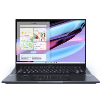 Asus Laptop ASUS ZenBook Pro 16X OLED UX7602ZM-ME045X, 16 inch UHD+ Touch, Intel Core i9-12900H, 32GB RAM, 2TB SSD, Windows 11 Pro, Negru