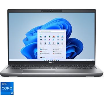 Dell Laptop DELL 15.6'' Latitude 5531 (seria 5000), FHD, Procesor Intel® Core™ i7-12800H (24M Cache, up to 4.80 GHz), 16GB DDR5, 512GB SSD, Intel Iris Xe, Win 11 Pro, 3Yr BOS