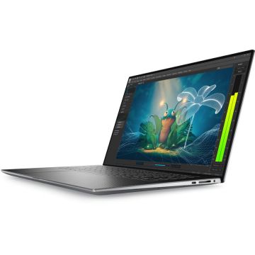 Dell Laptop Dell Precision 5570, Intel Core i7-12700H, 15.6inch, RAM 16GB, SSD 512GB, nVidia RTX A1000 4GB, Windows 11 Pro, Titan Gray