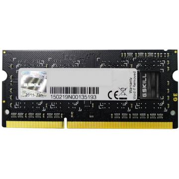 G.SKILL Memorie notebook G.Skill 4GB, DDR3, 1600MHz, CL11, 1.5V